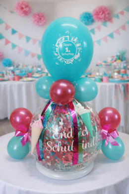 Erster Schultag Geschenkballon